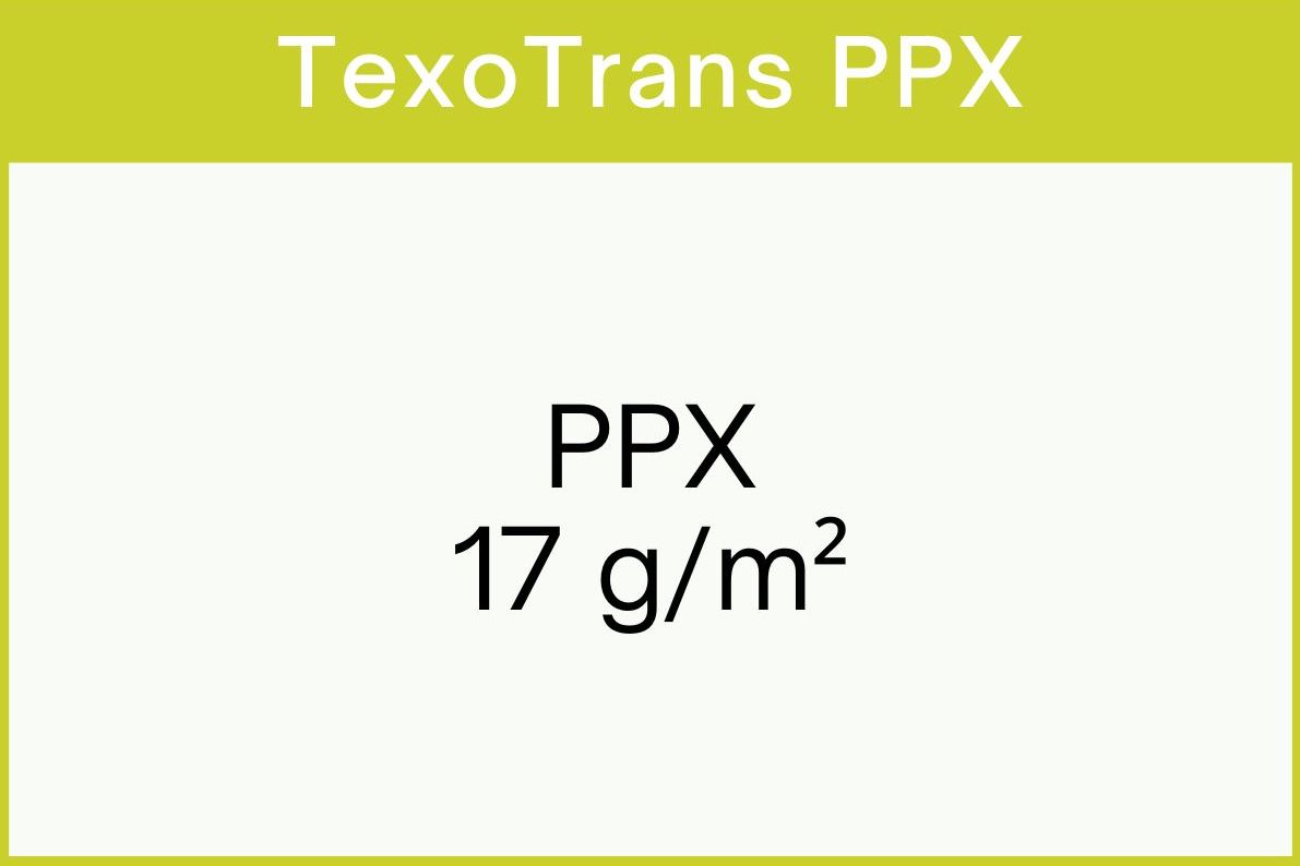PPX protection paper 17 g, 167,5 cm
Core: 76 mm, Roll Ø: max 40 cm
